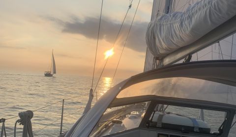Sunset / Avond Sailing
